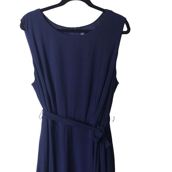 NWOT Jessica Howard Woman's Navy Dress &Jacket Lace‎ On Hem And Sleeves Size 20W - Picture 5 of 11